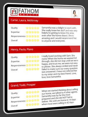 Fathom Realty Testimonials
